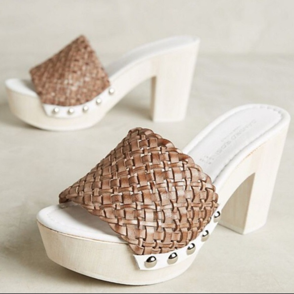 Sandro Rosi Isa Woven Clogs